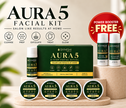 AURA 5 Facial Kit - (7 Steps with Power Booster Free)