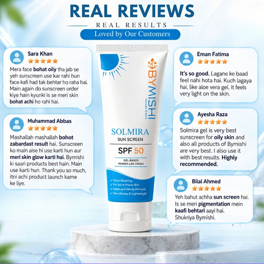 Solmira Sunscreen Gel - suitable for acne prone & oily skin ( 45g )