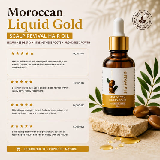 Scalp Revival Hair Oil - 100% Pure Moroccan Argan