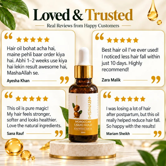 Scalp Revival Hair Oil - 100% Pure Moroccan Argan