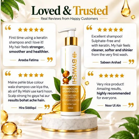 Sulphate Free Shampoo with Keratin