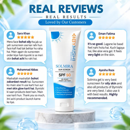 Solmira Sunscreen Gel - suitable for acne prone & oily skin ( 45g )