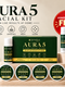 AURA 5 Facial Kit - (7 Steps with Power Booster Free)
